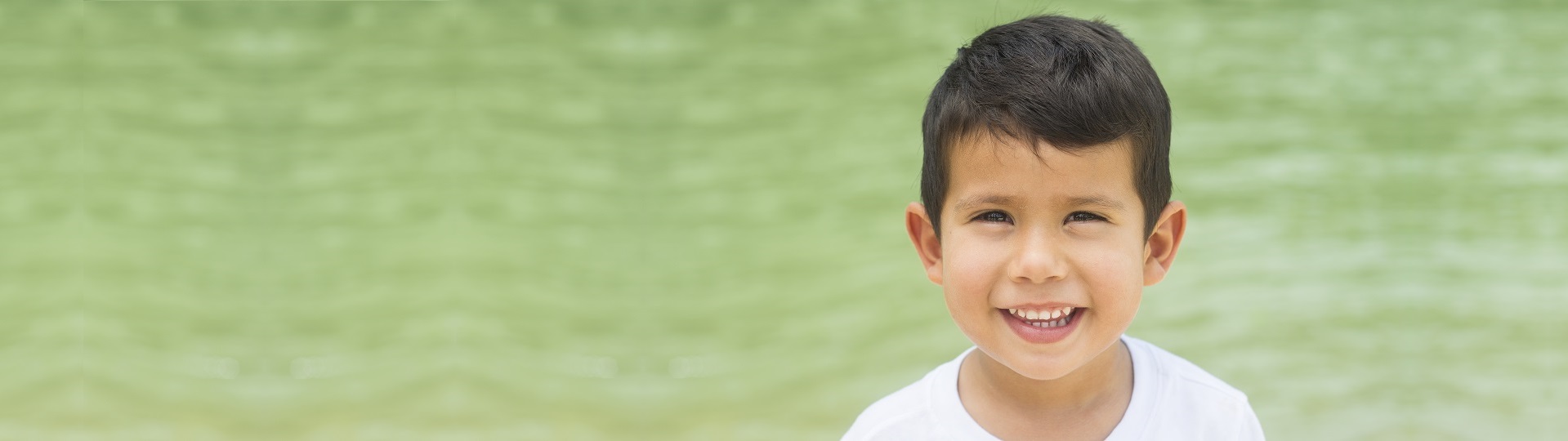 Fotografía del rostro de un niño