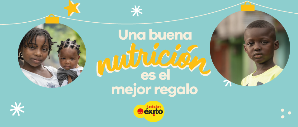 Ayúdanos en la lucha contra la desnutrición crónica de cerca de 500.000 niños y niñas en Colombia