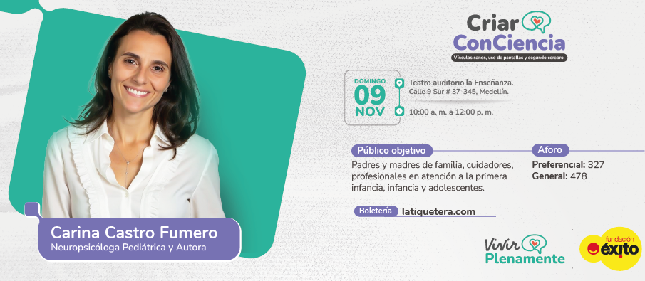 Carina Castro Fumero conferencia medellin