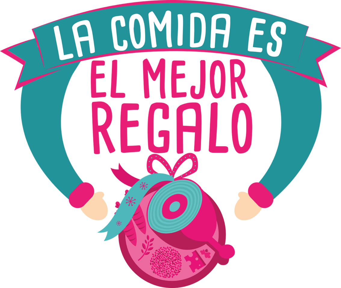 logo dice, la comida es el mejor regalo